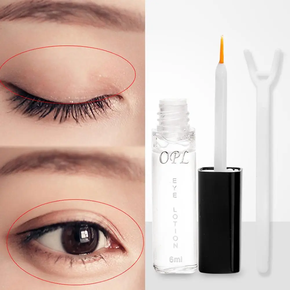 6ml invisibile doppia palpebra adesivo appiccicoso naturale Eye Lift Mesh pizzo trasparente invisibile istantaneo autoadesivo palpebra strumenti