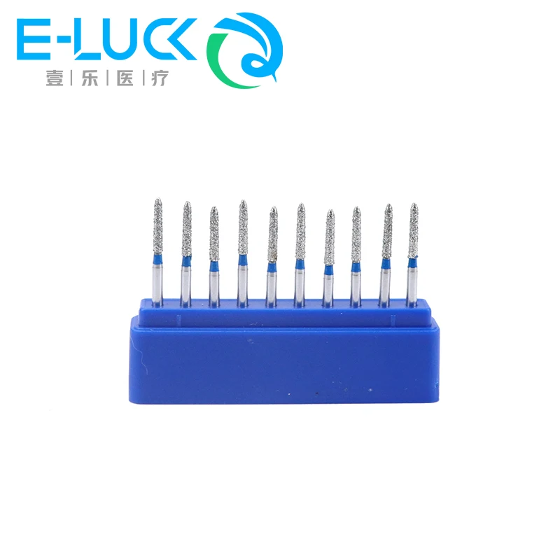 5Pcs E-Luck Dental Diamond Burs FG 1.6Mm สำหรับ Handpieces ความเร็วสูง RS/DI/SO/SF/WR Series