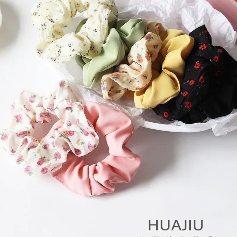 

8PCS/SET Floral Printing Ponytail Hair Rope 4PCS/SET Headwear 2PCS/SET Bands Accessories Headband Ligas Para Cabello Diademas