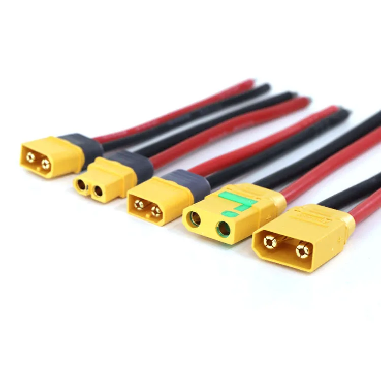 10 قطعة Amass XT30 XT60 XT90 عمداء T التوصيل أنثى ذكر موصلات كابل محول 12AWG 150 مللي متر سلك السيليكون لبطارية ليبو RC
