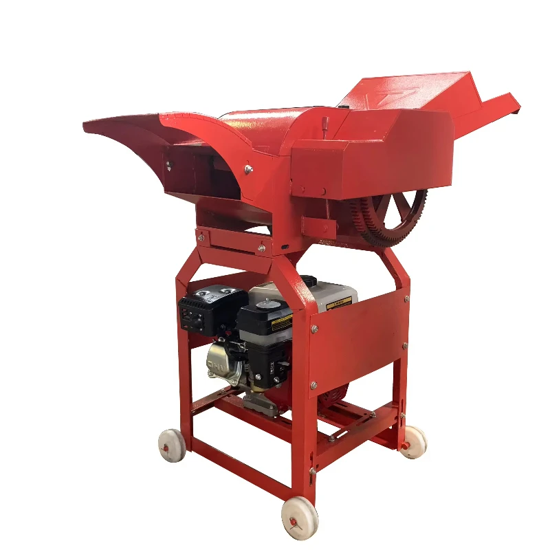 Farm Use 1ton/h Chaff Cutter Machine Animal Feed Grass Chopper Machine Mini Chopper