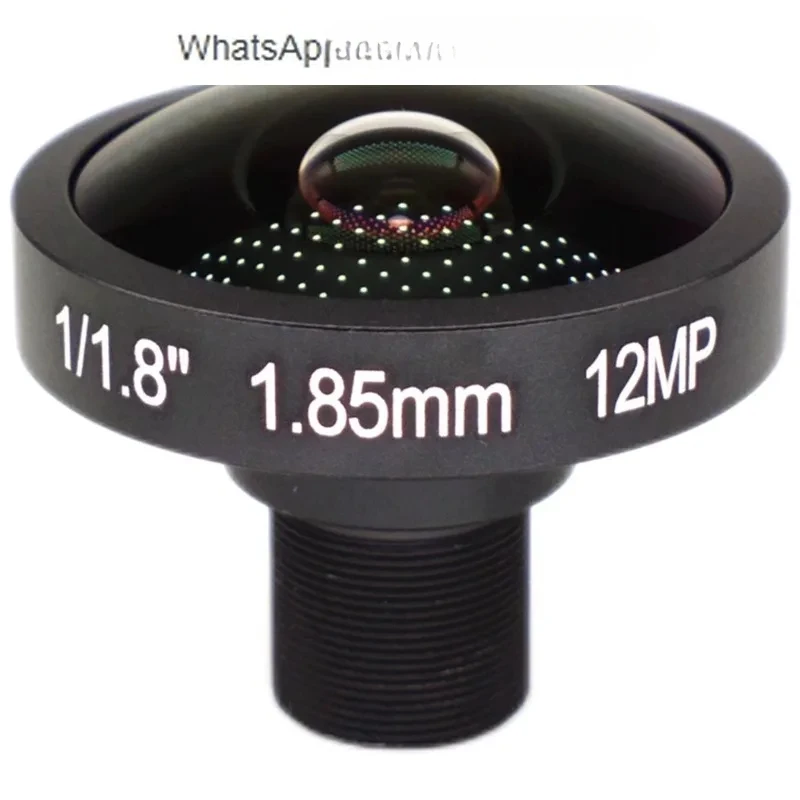 

M12 wide-angle fisheye lens 1.85mm, 12 megapixel 4K1/1.8 inch motion camera panoramic lens