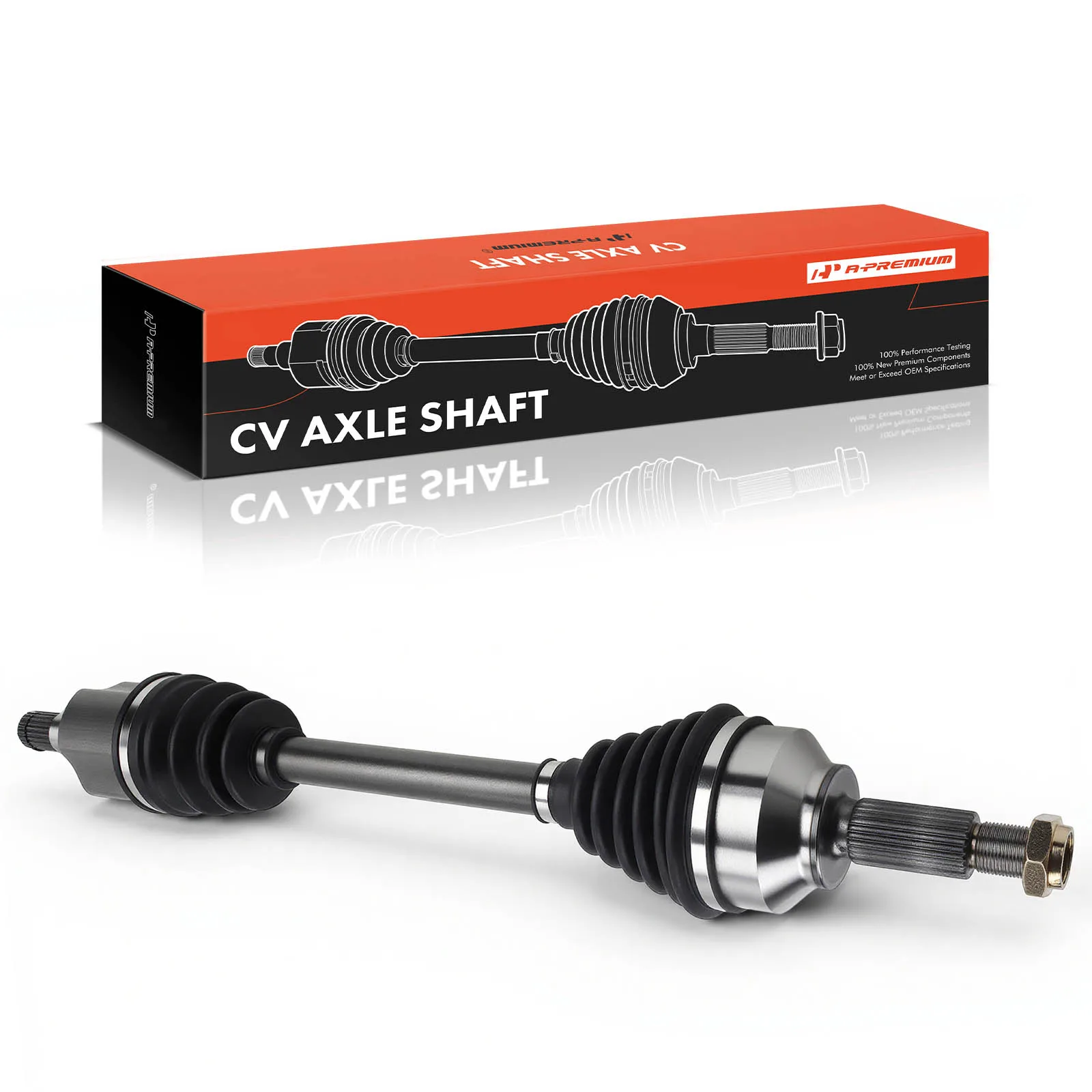 A-Premium Front Passenger Side CV Axle Assembly for Jaguar X-Type 2002-2008 - view 8