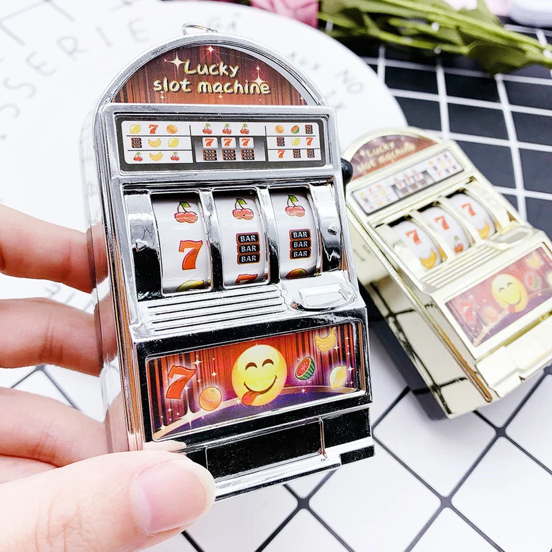 Lucky Jackpot Mini Slot Machine Antistress Toys антистресс игрушки для детей Games for Children игры для мальчика Funny Gifts