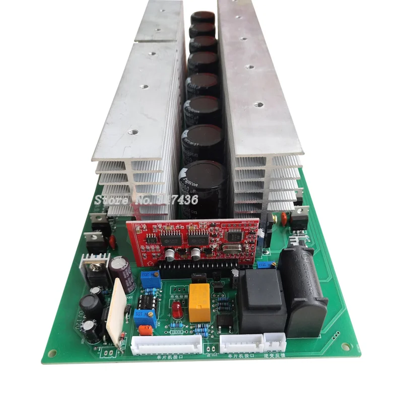 Imagem -05 - Onda Senoidal Pura 32 Mos Tubos Ups Inversor de Freqüência Placa Versão Inglês Tela Lcd Displa 24v-96v Carga de Curto Prazo 15000kw