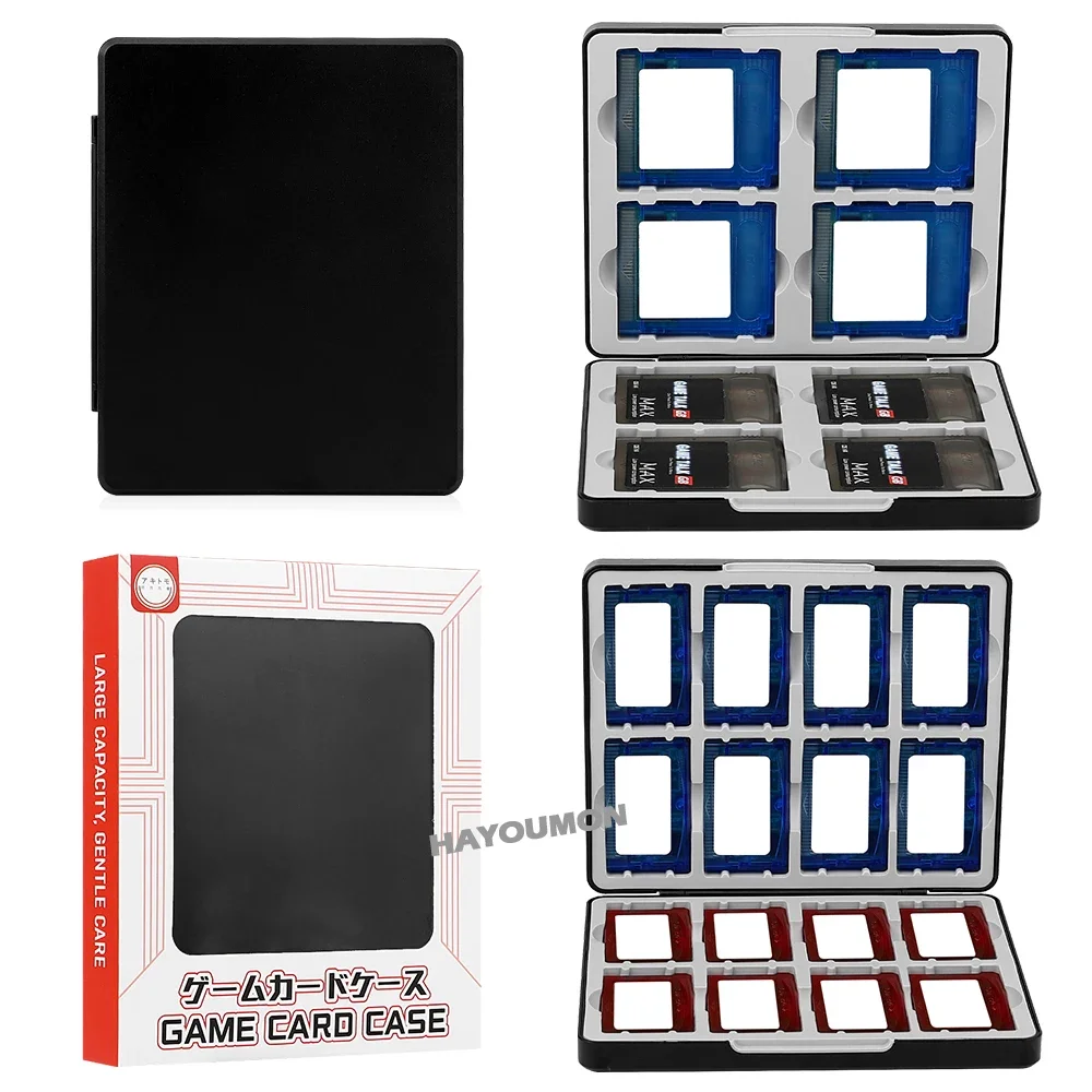 

16 in 1 Magnetic Game Card Storage Case for GBA SP 8 in 1 Cartridge Holder Organizer Box for GBA GB GBC GBP