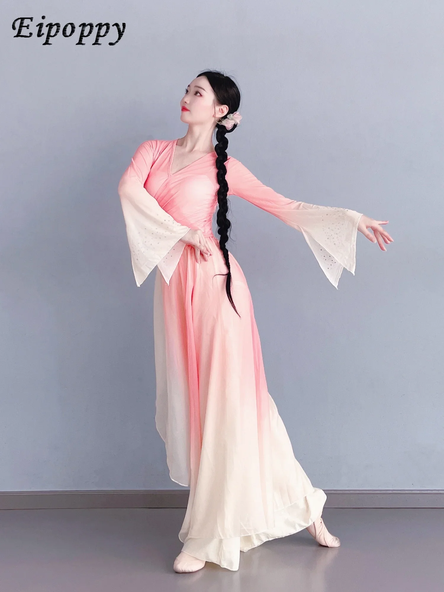 중국 무용 공연 코스튬 세트