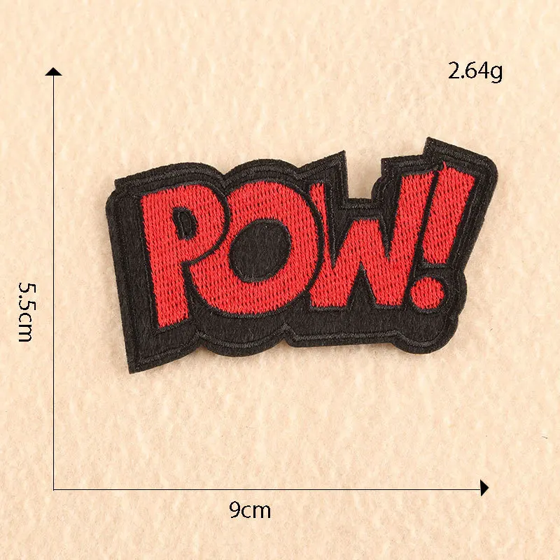 Patches Für Jacken Outdoor Thermocollant Rock Eisen Auf Kleidung 6X4 Landschaft Raum Ufo Bus Kompass Augen Kirsche Stickerei kleine – Detail 5
