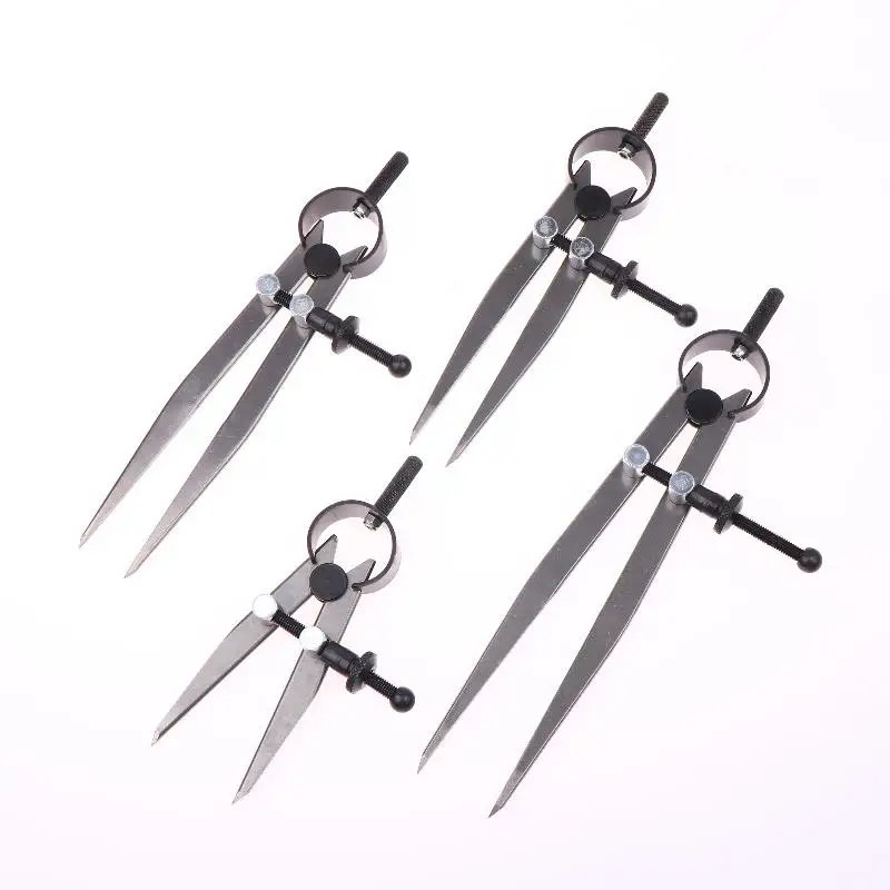 Adjustable Compass, Leather Craft Marking Gauge, Wing Divider, And Rotary Marking Gauge – A Complete 1-Piece Set