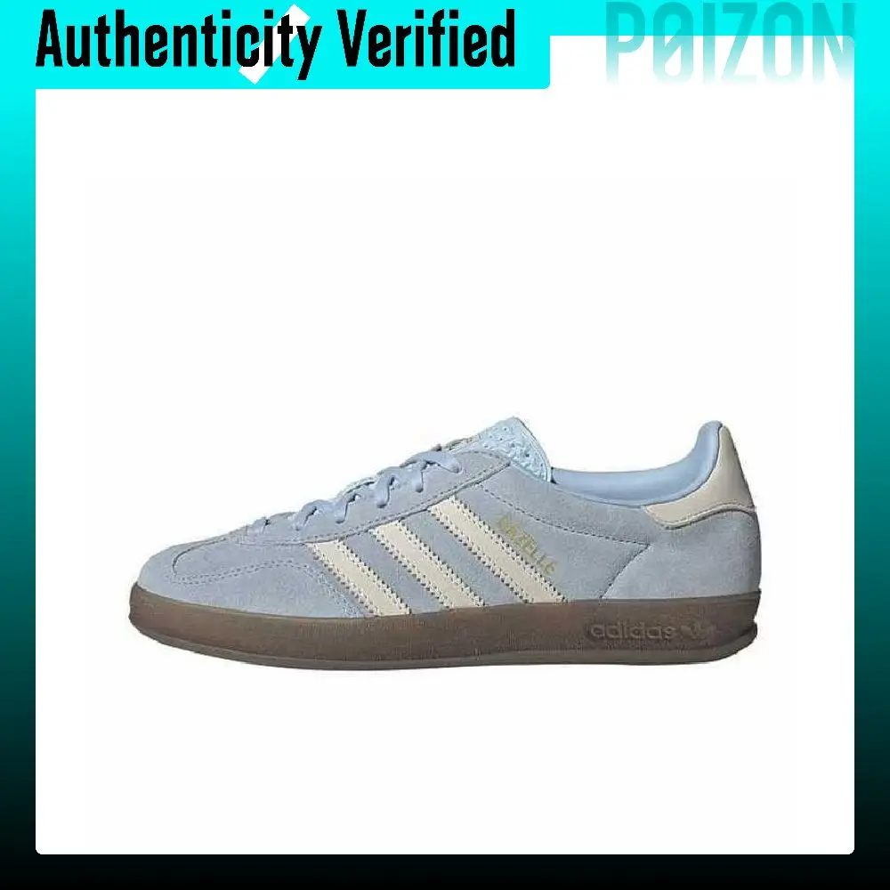 Adidas Originals Gazelle Low top Casual Shoes Women's Blue White JI2717