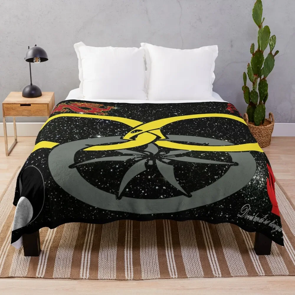 

Wheel of Time - Tel'aran'rhiod and symbols Throw Blanket heavy to sleep Baby Blankets For Sofas Sofas Blankets