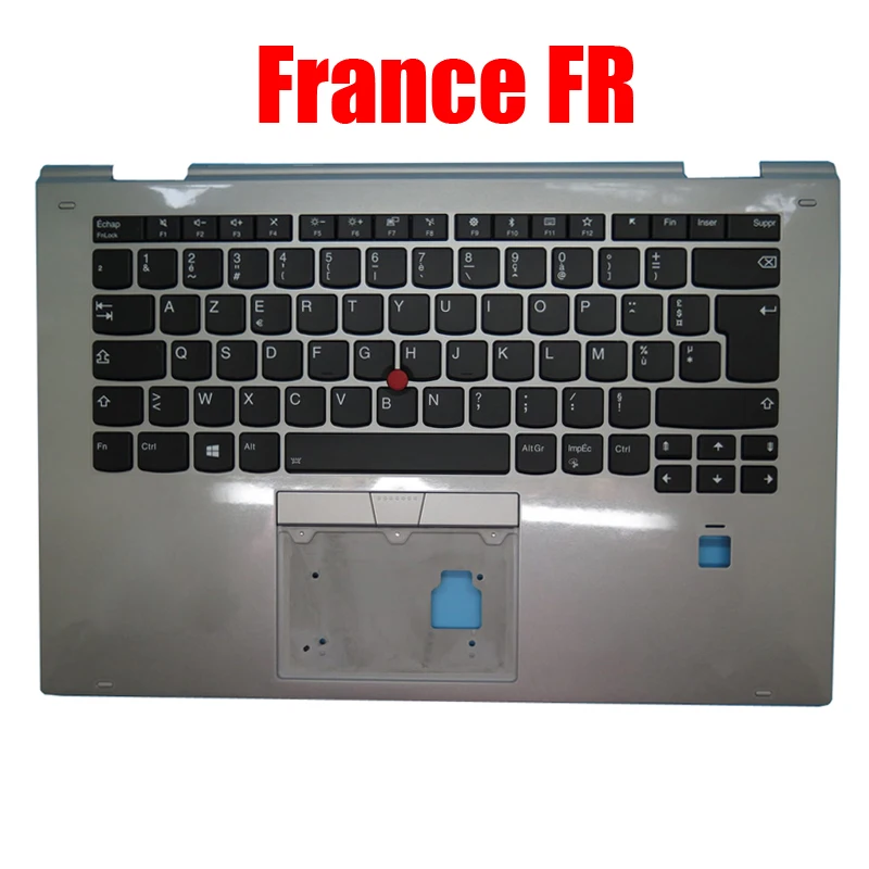 

France FR Laptop PalmRest&keyboard For Lenovo For Thinkpad X1 YOGA 2nd Gen 20JD 20JE 20JF 20JG 01LV011 01LV051 01LV091 01LV031