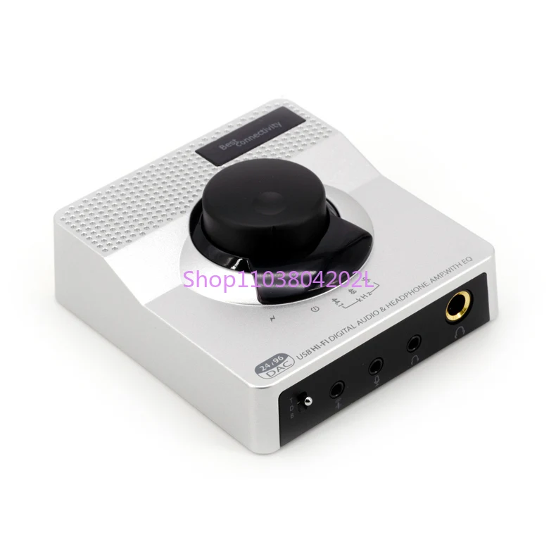 

FG-UAU11C 96KHz/24bit Hi-Fi USB Sound Card DAC with Hardware EQ Game Audio and Video