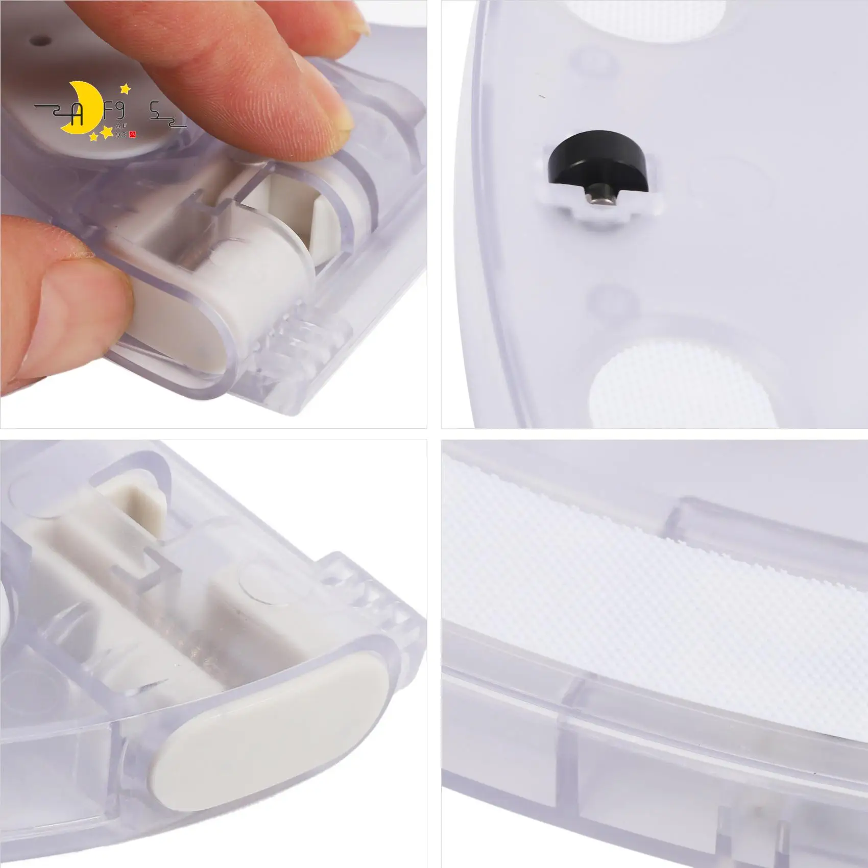 AF95-3PCS Robot Vacuum Cleaner Water Tank Cleaning Cloth Fitting For Xiaomi Mijia Mi 1C Mop Pro Home Vacuum Replacement Parts