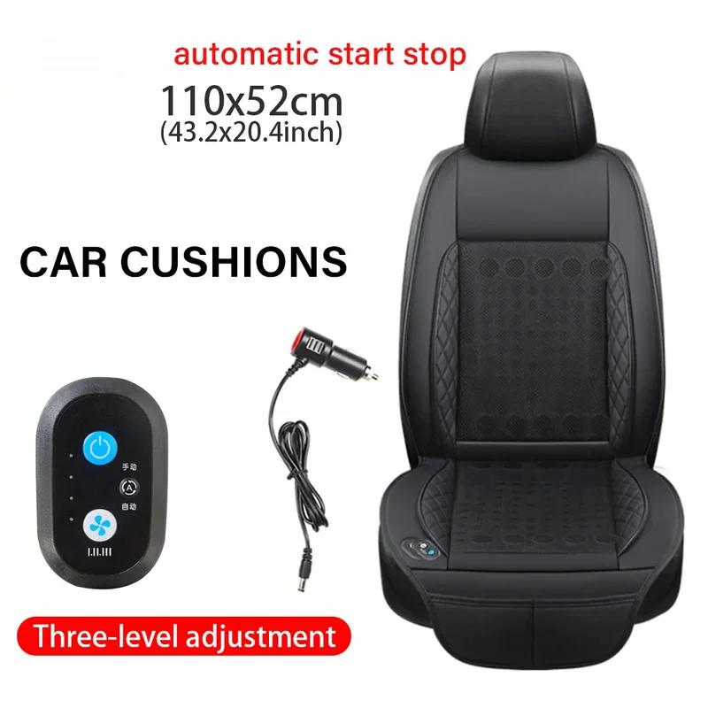 Cooling Car Cushion Ventilated with 16/20/24 Fans Summer Cool Pad Auto Interior Cooling Cover