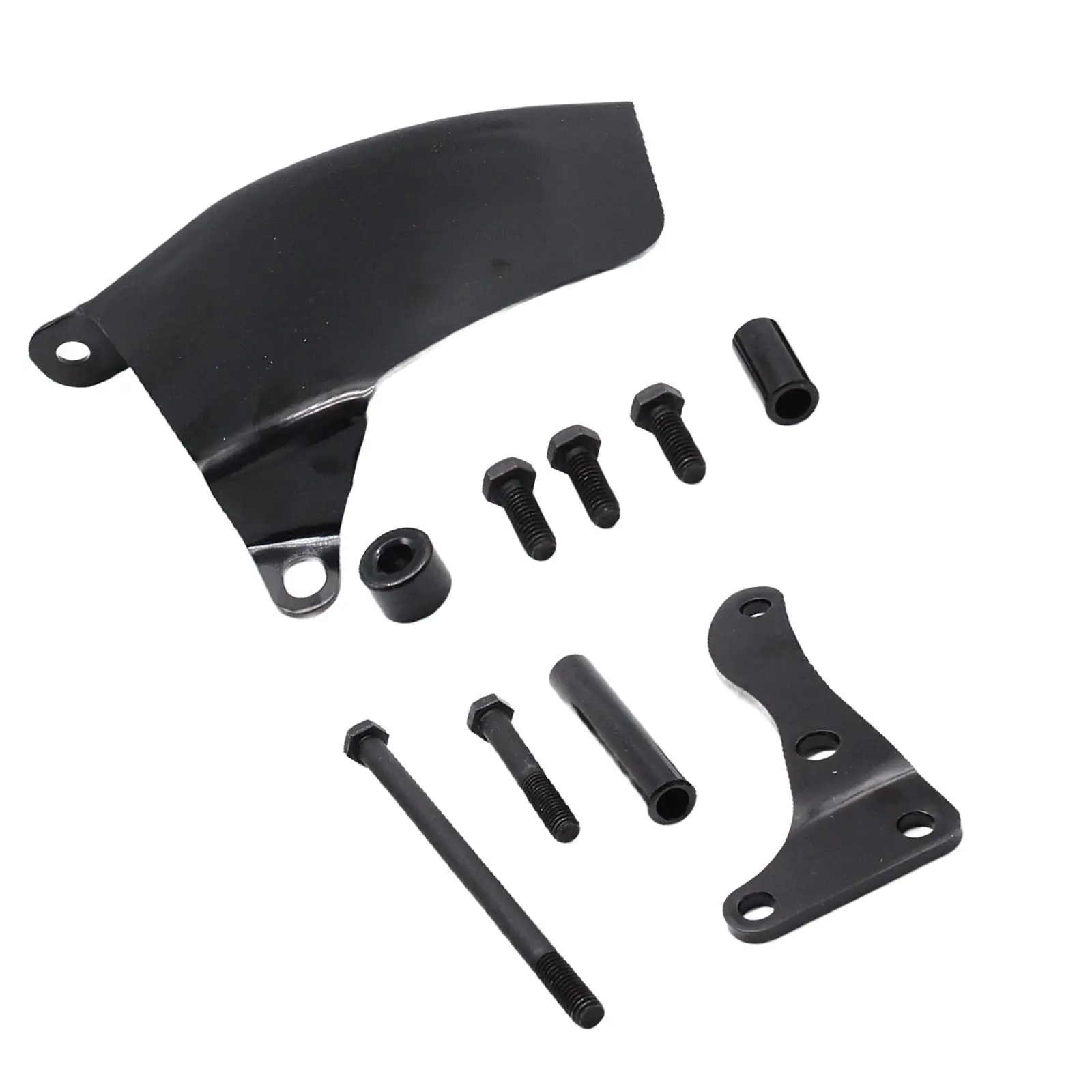 Long Water Pump Alternator Bracket Set, acessórios do carro, resistente, facilmente instalar, Substitui para Chevy, pequeno bloco 283, 400, 307, 265