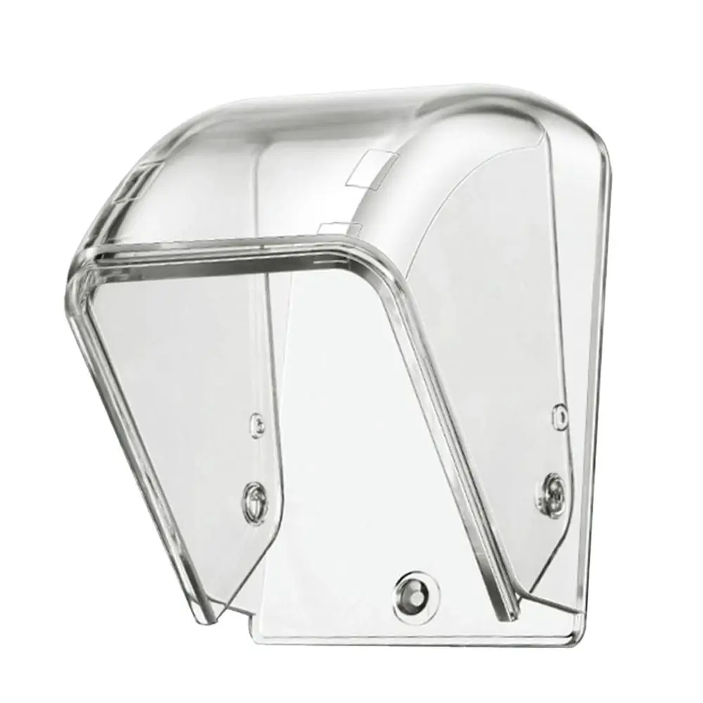 Plastic Ring Doorbell Cover Waterproof Transparent Doorbell Rain Cover Multipurpose Rainproof Case Outdoor Doorbell Box
