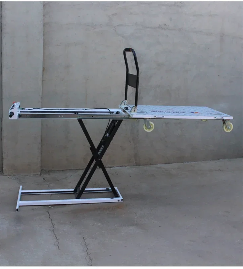 Electric Platform Trolley Portable Car Handling Hydraulic Lifting Platform Trolley