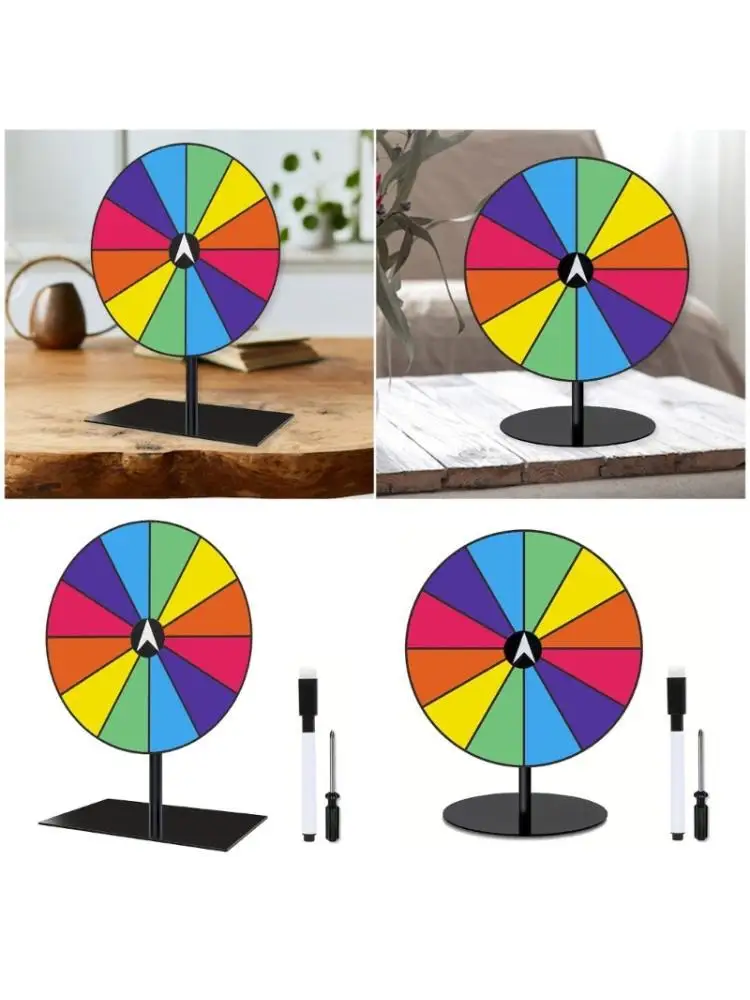 

652F Портативная доска для призов со съемным основанием и металлическим подшипником тяжелого типа для вечеринок, розыгрышей