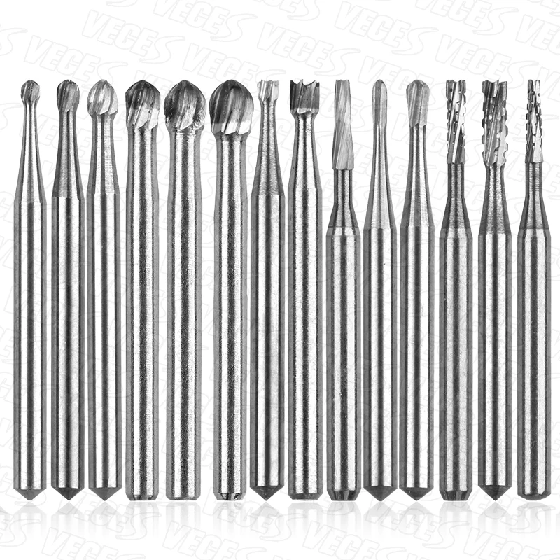 5pcs/pack Tungsten Carbide Bur FG Round Dental Burs Dentistry Drills Bits Dental Strawberries Cutter Dentist Tools