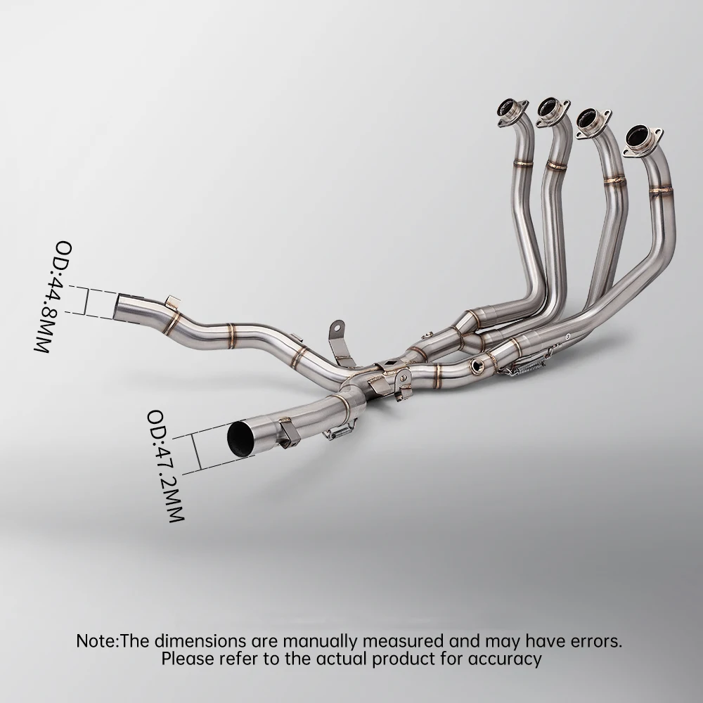 Motorcycle Exhaust Muffler Header Link Pipe Elbow Escape Moto For Hayabusa 1300 2021 2022 2024 GSX1300R GSX 1300 R GEN 3
