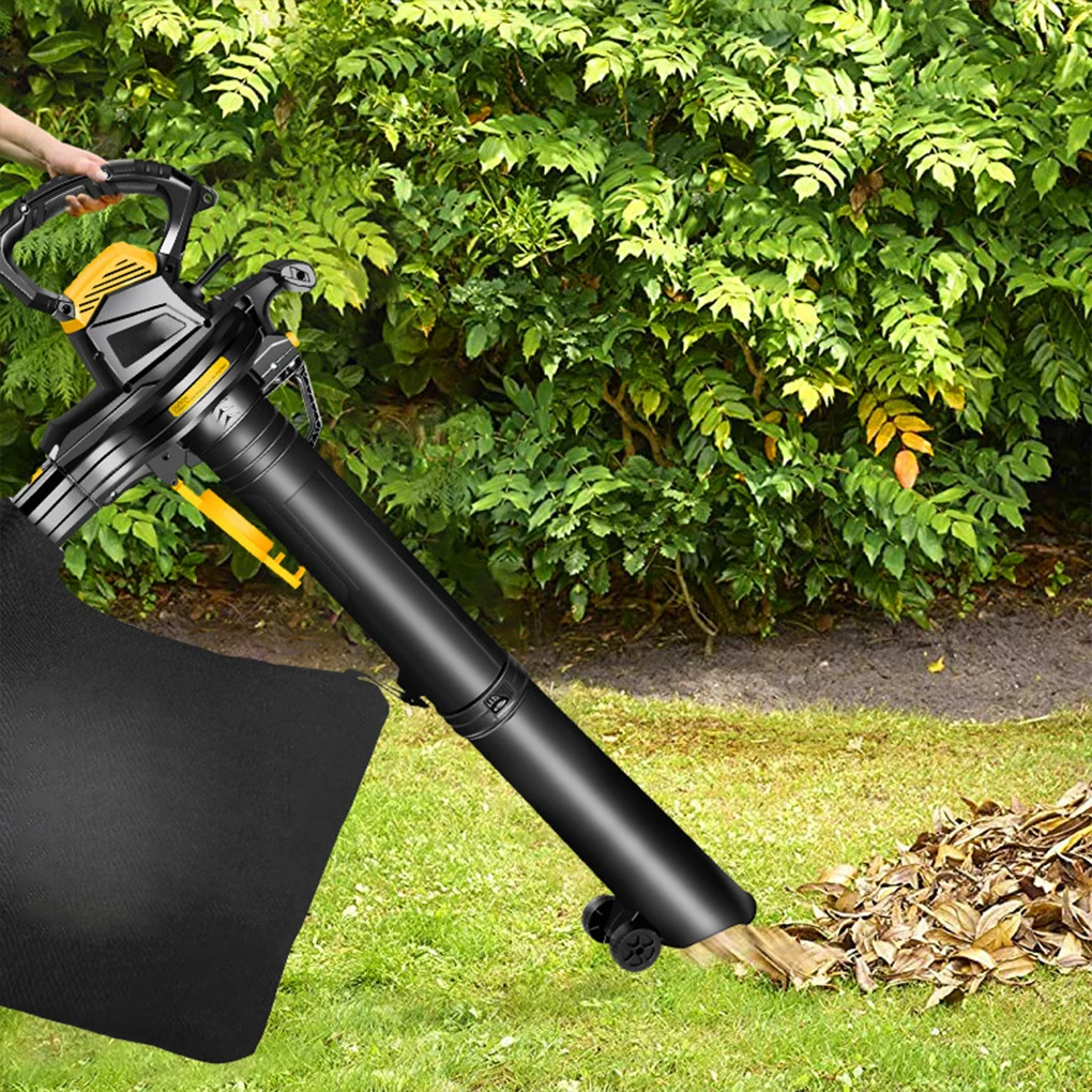 Tackle Tough Jobs Quickly And Efficiently With Leaf Collector Blower 2 Sizes Of Air Hose For Wider Leaf Blower EU Plug