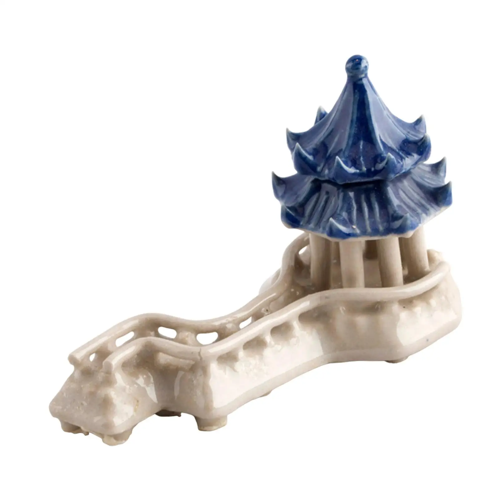 زخرفة المناظر الطبيعية الصغيرة مصغرة الجنية حديقة تمثال جسر خزان الأسماك