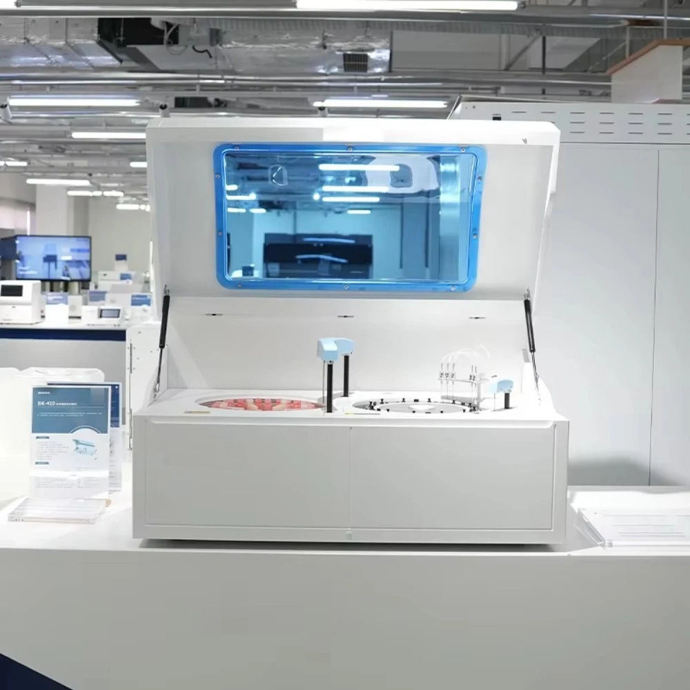 dry chemical automatic biochemical analyzer, portable veterinary clinical testing equipment
