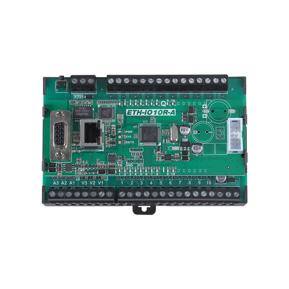 Imagem -06 - Módulo de Extensão Ethernet Eth-modbus-io8r-a Ethernet Rs485 Suporte Modbus Rtu s7 Protocolo Tcp 8i8o Módulo de Aquisição de Relé