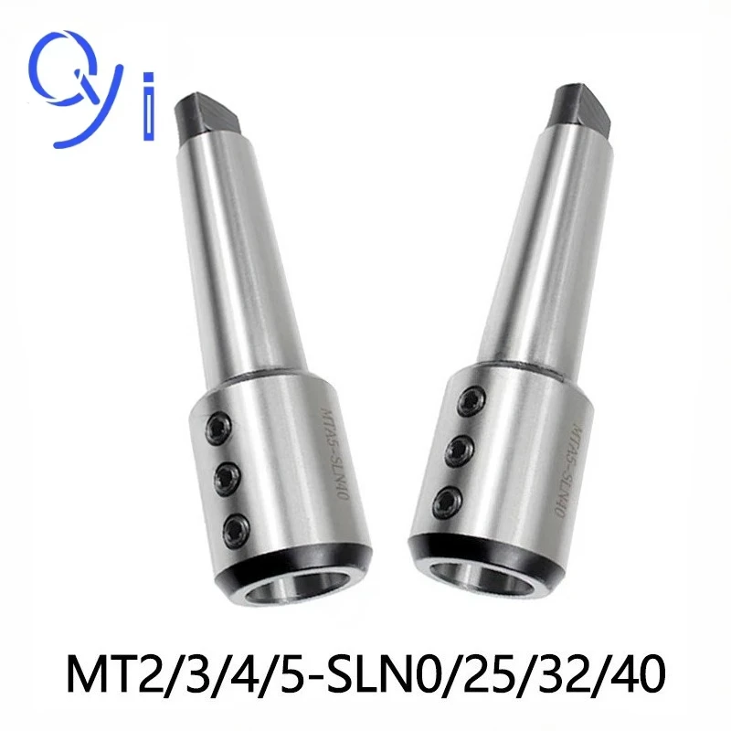 1PCS Side Fixed Tool Holder MT2/3/4/5 SLN20/25/32/40 Tool Holder CNC U-drill Tool Holder U Drill Morse Tool Holder