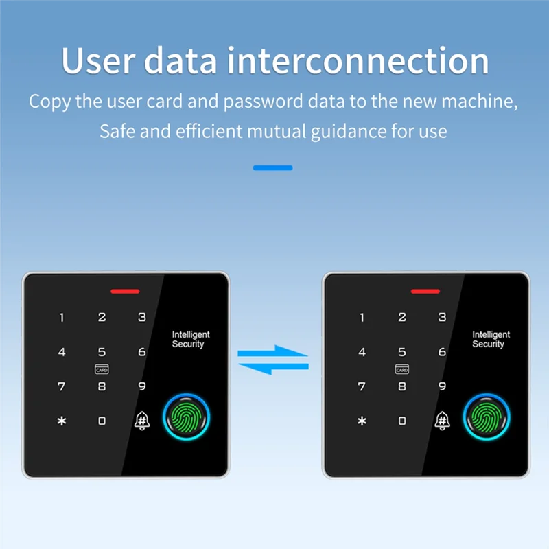 

M01K Dual-Frequency Waterproof Metal Access Control Machine Fingerprint Door Opener Standalone Door Opener