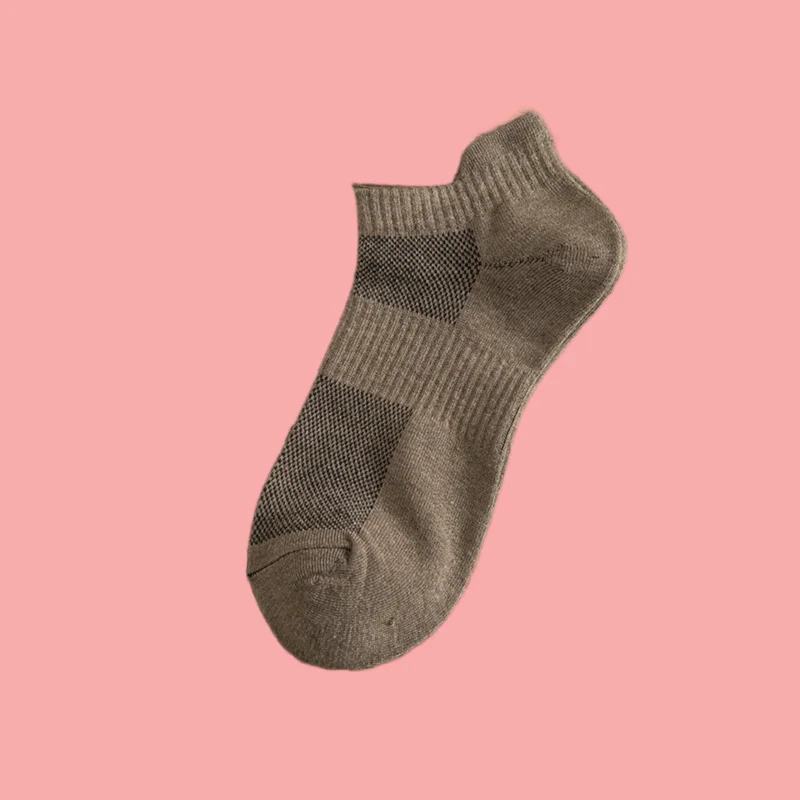 3/5/10 Pairs 2024 New Men's Summer Socks Thin Cotton Socks Moisture Wicking Men's Low-top Shallow Sweat-absorbing Cotton Socks