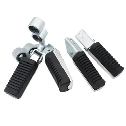 Motorcycle Front And Rear Pedals For SUZUKI HAOJUE EN125-2A EN125-3A EN125-3E EN125-3F EN150 Footrests Pegs Replacement Parts