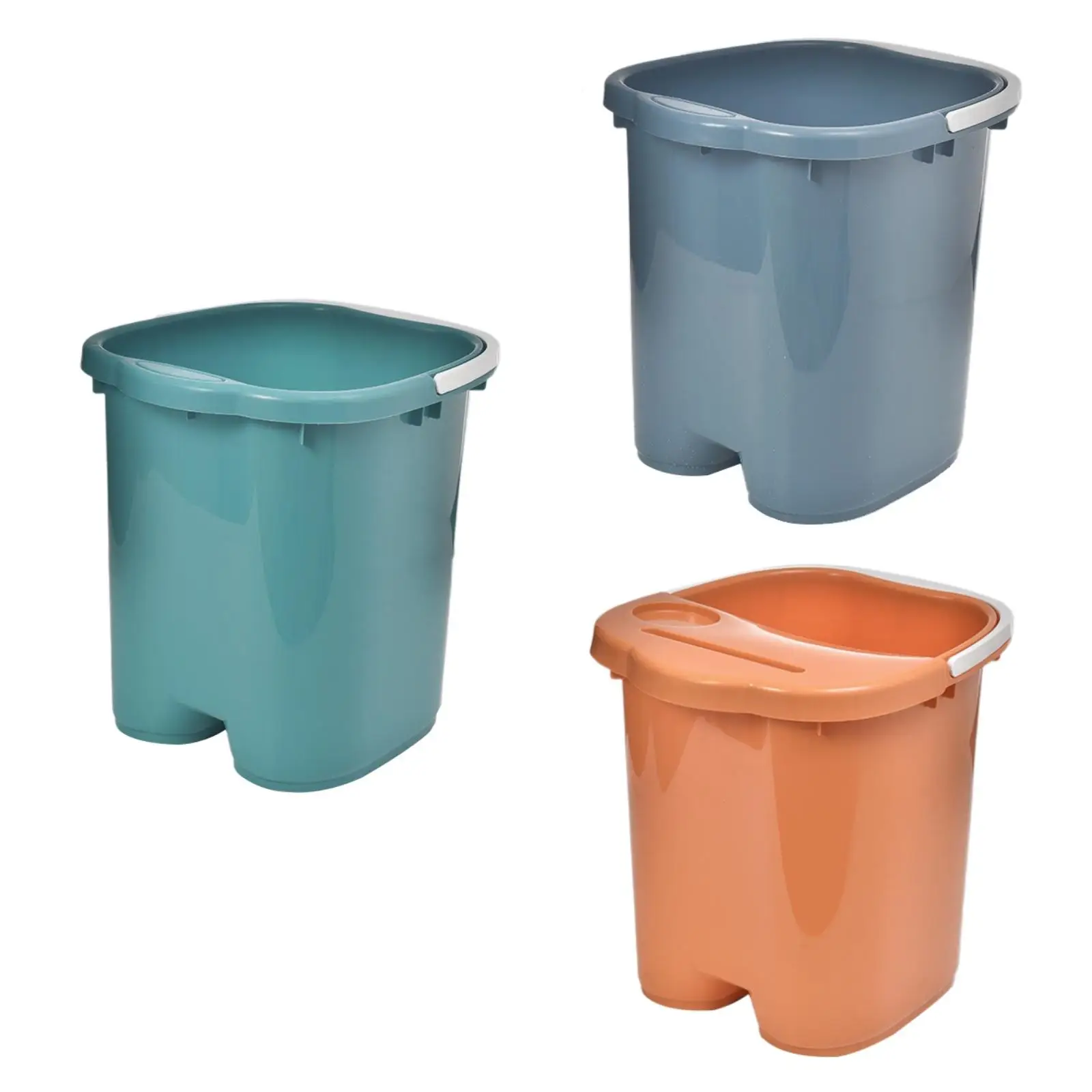 Feet Washing Bucket with Massage Dots Foot Soaking Bucket Massage Bath for Pedicure Home Use SPA Feet Relaxation Women Men