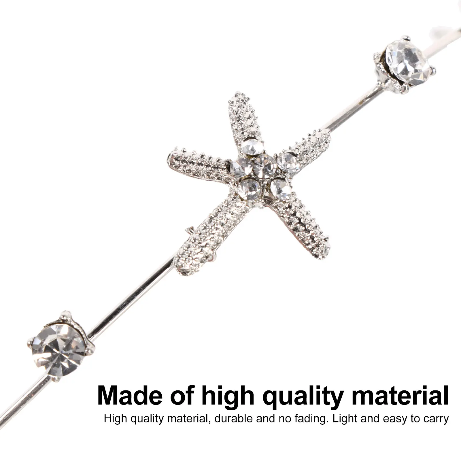 

2Pcs Headband Rhinestone Headdress Bridal Hair Accessories Elegant Headwear Women Hoop Travel Photography