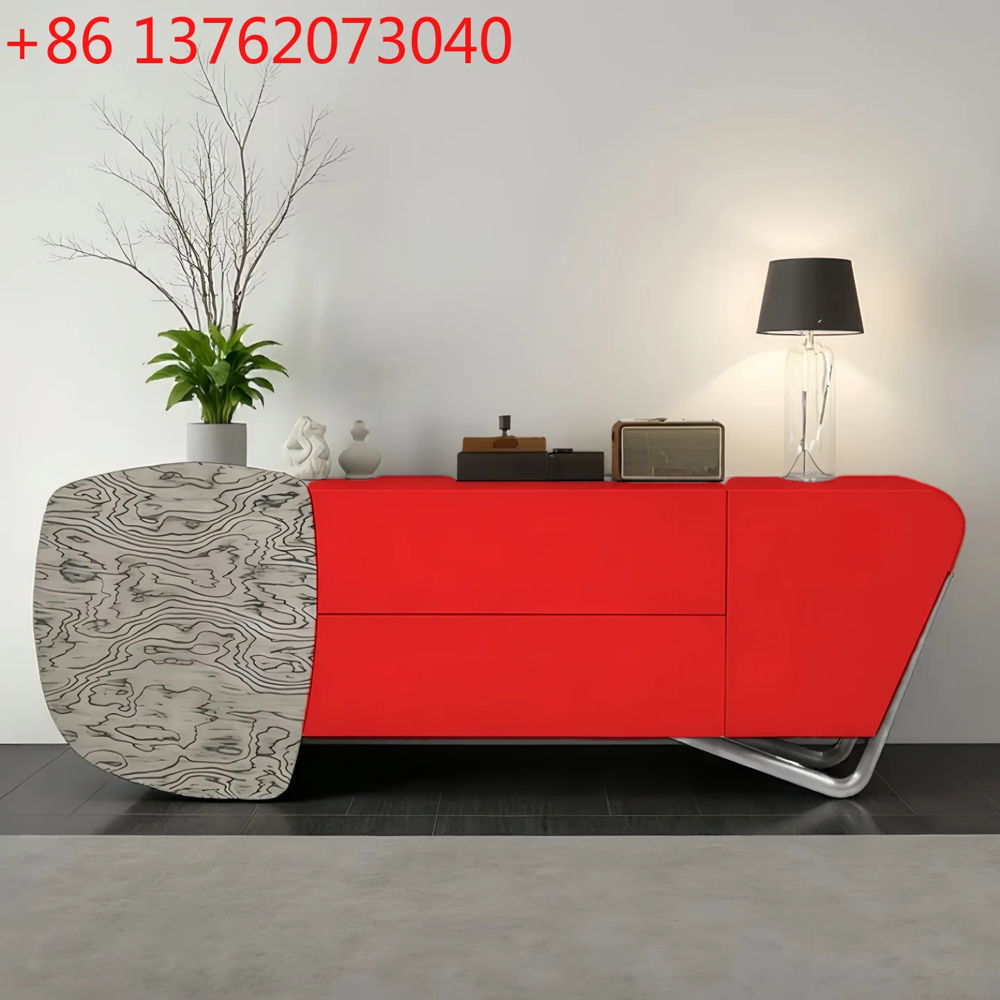 

Italian minimalist paint meal side entry porch cabinet living room decorative locker