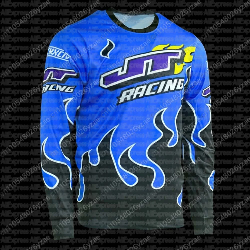 2026 رجل الدراجات الملابس إندورو الجبلية جيرسي الإنحدار جيرسي Bmx قميص دراجة الدراجات تي شيرت طويلة الأكمام دراجة نارية الملابس