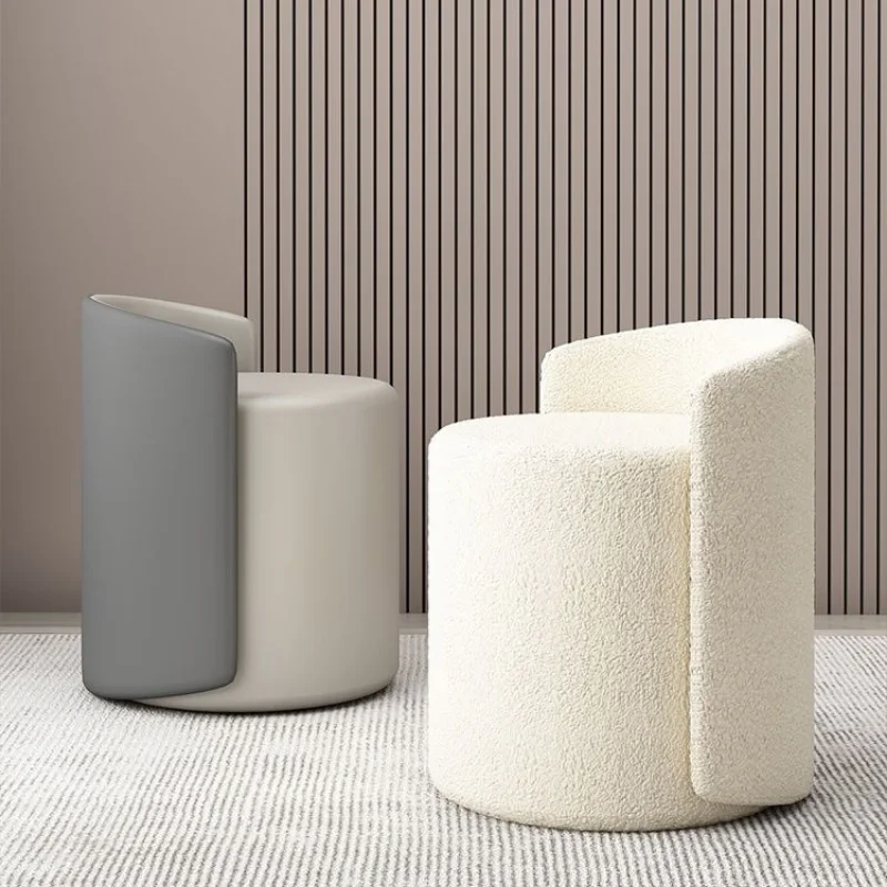 

Nordic dresser makeup chair photograph stool modern household living room light luxury chair simple manicure low stool