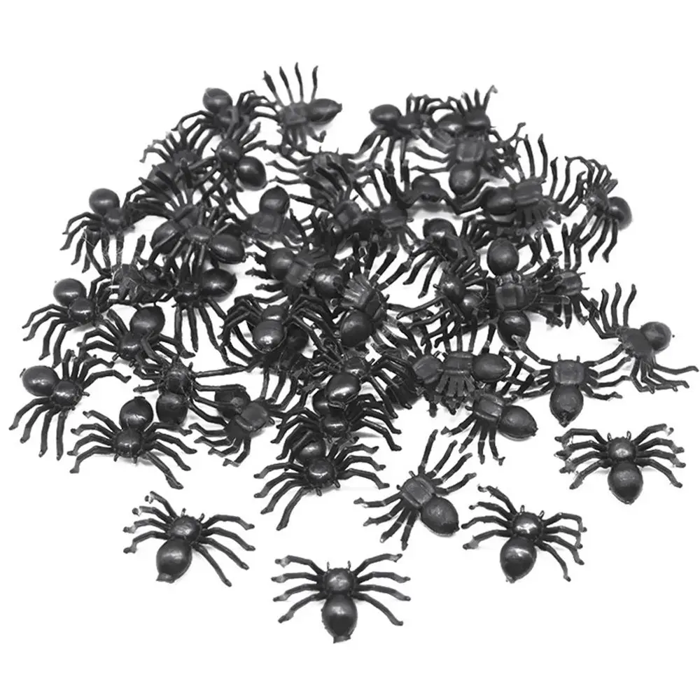 Decoration Supplies Simulation Spider Halloween Decoration Haunted House Spider Horror Black Spider Halloween Prank Props