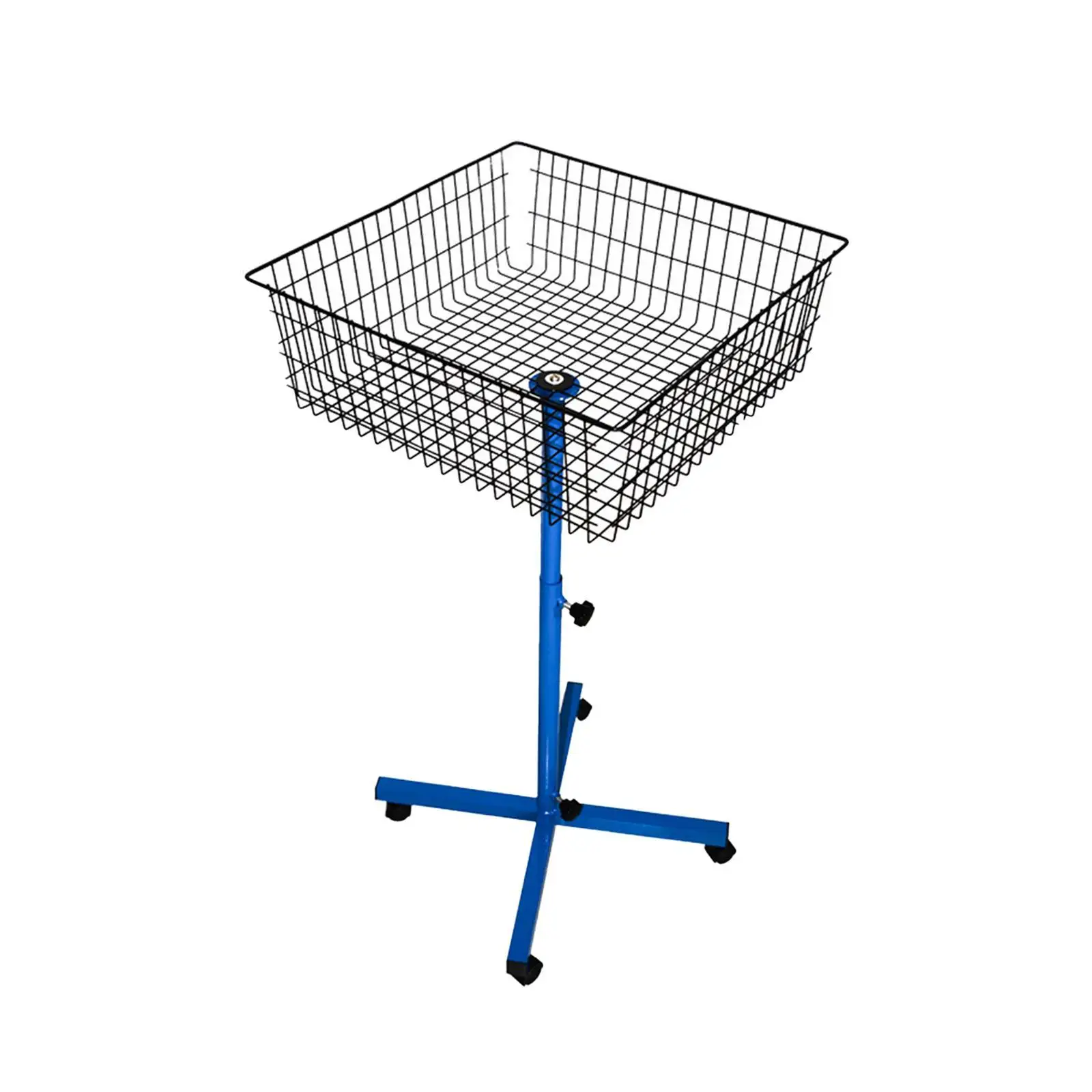 Multi Ball Storage Stand Cross Stand Professional Cart for Training for Storage 200 Balls Training Badminton Home Gym Outdoor