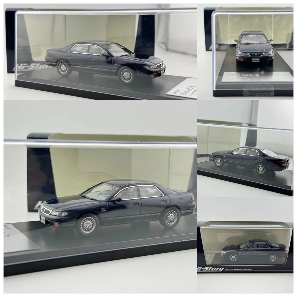 

1/43 Scale Hi Story Efini MS-8 Blue Resin Car Model