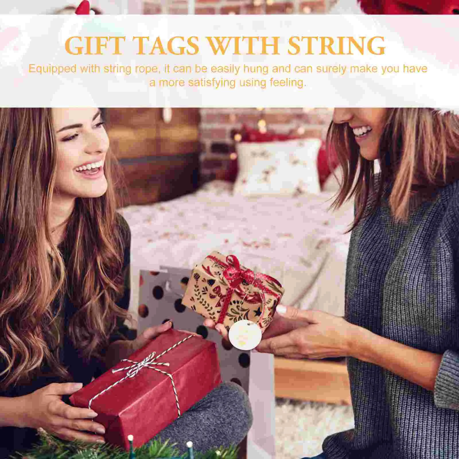 100 قطعة هدية للأطفال شكرًا لك علامات تزيين صغيرة على شكل علامة تعليق