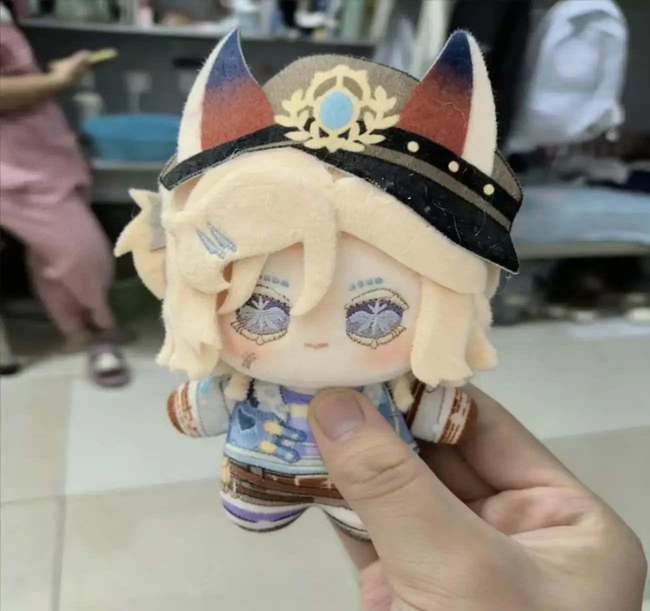 Stuffed 10cm Anime Identity V Phantom Artist Character Traits Col Doll Toy COS Dress-up Children Adults Collectible Cotton Gifts