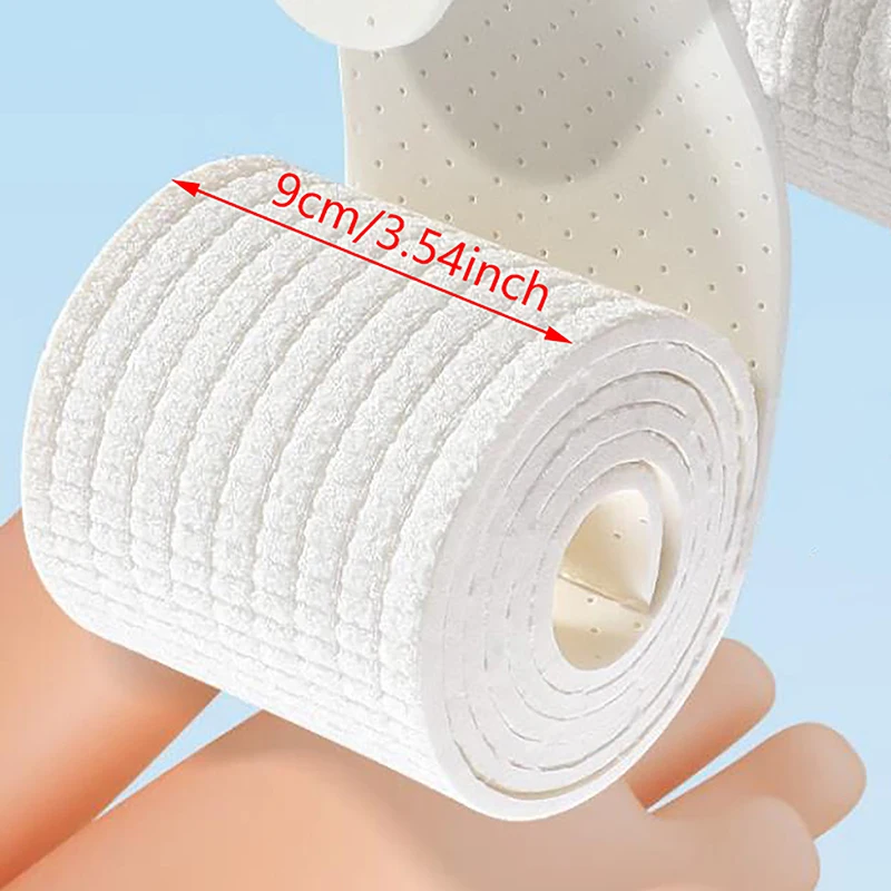 Picture 7: 1 Roll Adults Kids Shock-absorbing Sport Insole Diy Latex Self-cut Insoles Soft Comfortable Sport Shock Absorption Shoe Inserts