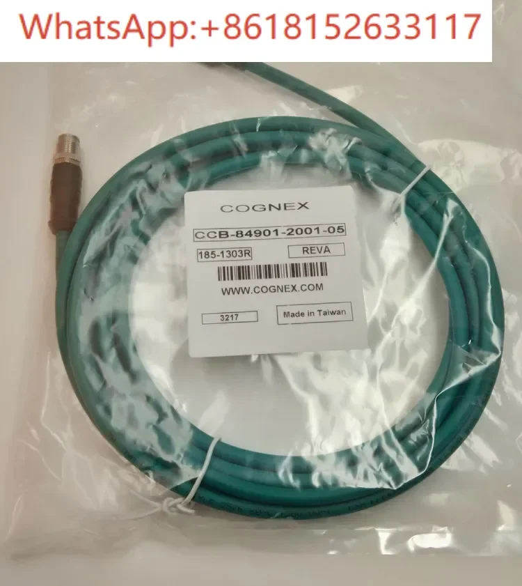 Cognex إيثرنت صناعي CCB-84901-2001-05-10-15 M12 X-to-RJ45