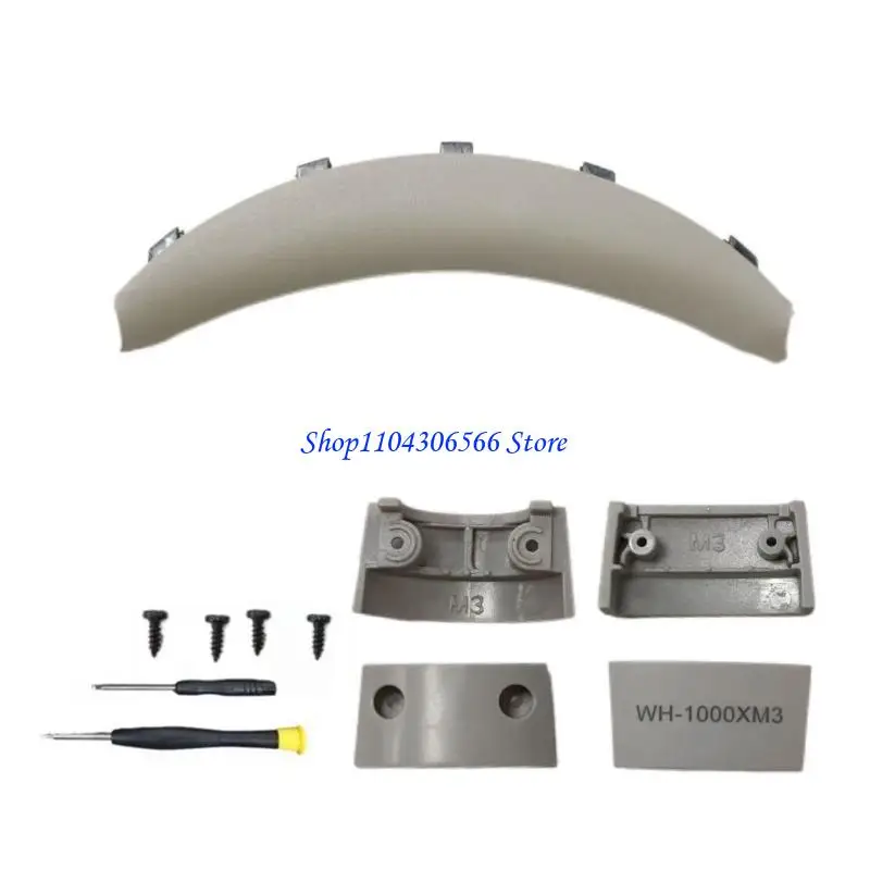 02DD Replacement Headband Cushion Pad Soft Protein Surfaces Durability Construction Perfect Fit for WH1000XM3 Earphone
