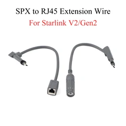 For Starlink V2/Gen2 Extension Cable SPX Plug To RJ45 Adapter Cable Indoor/Outdoor Waterproof and anti-aging