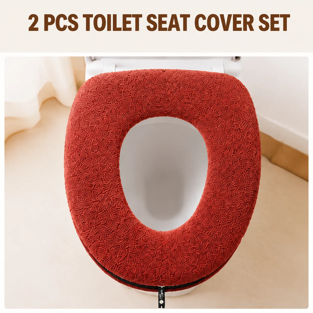 Weicher Plüsch-Toilettensitzbe – Home Bathroom With Two Toilets Bewertung und Preis