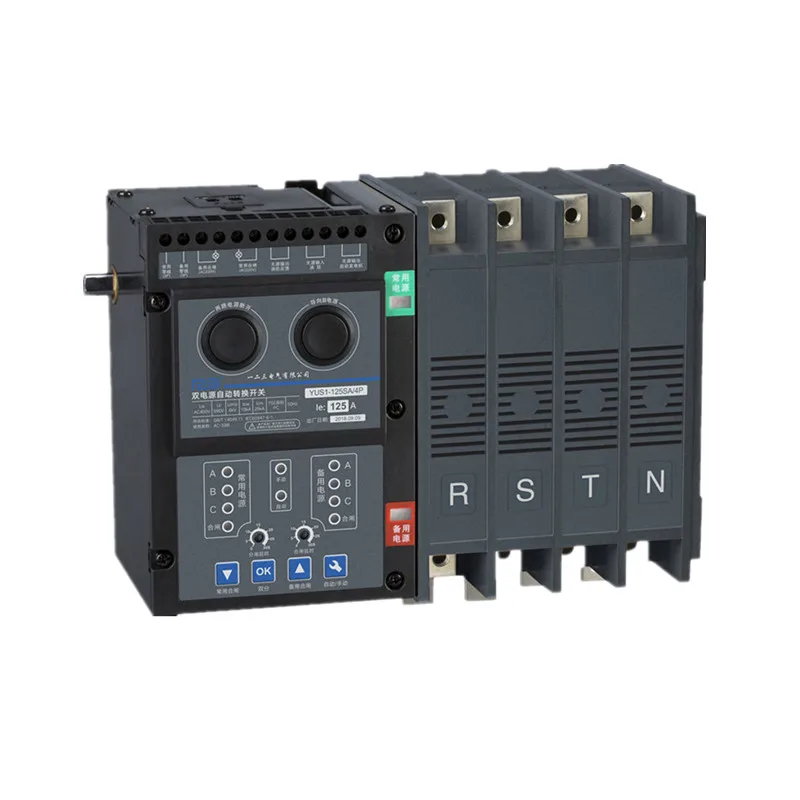 

YUYE 3 Phase Double Vote 250 Amp ATS Automatic Transfer Switch 250A PC 1 Set Ycq9m Pengendali Led Model Ac 220v 3p 4p Ats Ac Sa