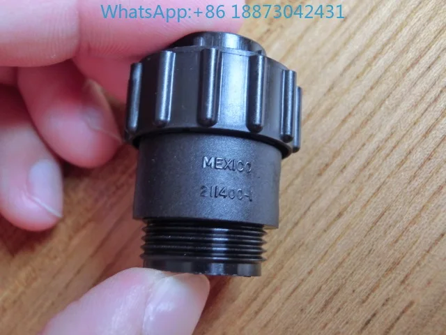 

Te/amp211400-1ccpc1 circular connector 7P plug with additional male pin 13-7.